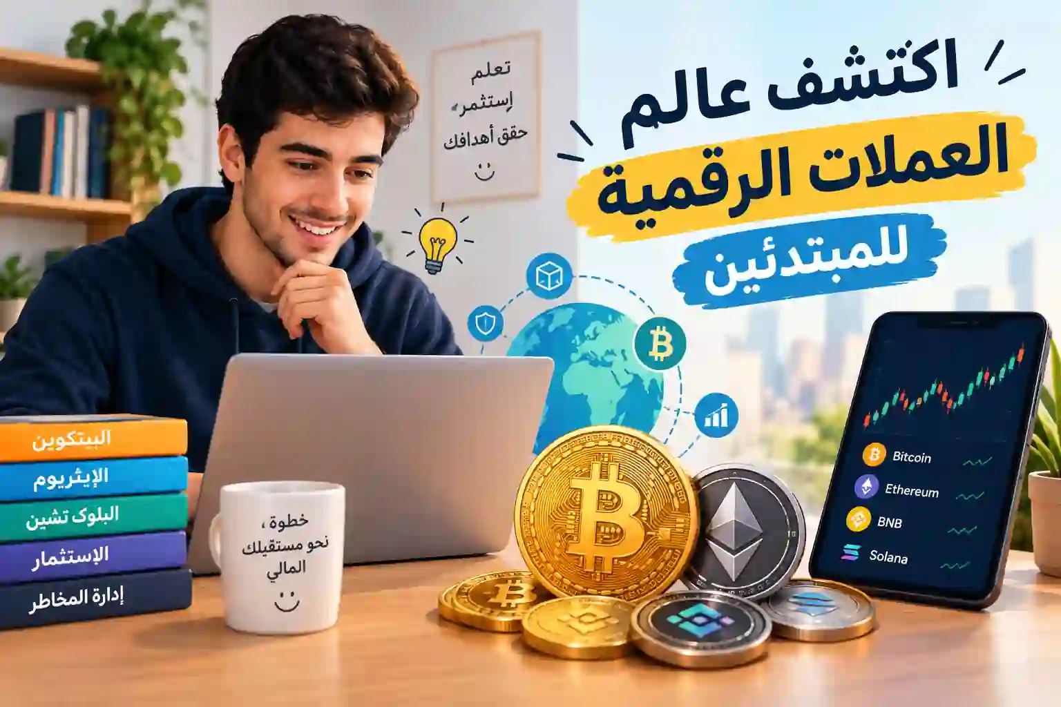 اكتشف عالم العملات الرقمية للمبتدئين
