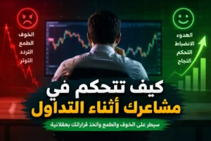 كيف تتحكم في مشاعرك أثناء التداول