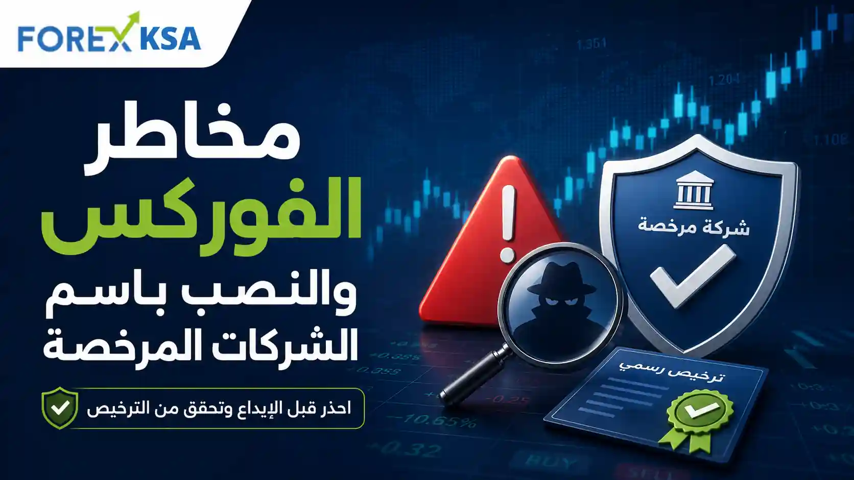 مخاطر التداول في الفوركس والنصب باسم الشركات المرخصة